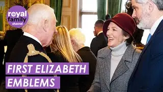 King Presents First 'Elizabeth Emblems' to Families of Hero Emergency Staff