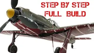 1/48 Focke-Wulf 190 D9 Dora Full Build #tamiya