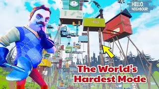 MUST BE THE HARDEST MODE in HELLO NEIGHBOR 😱 Endless Challenge