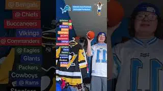 Detroit Lions Football Schedule Prediction. Which NFL team next???