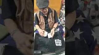 @invisible card trick | ไพ่ที่มองไม่เห็น #magic #cardcreations #cardtrick #magician | Dr.Man