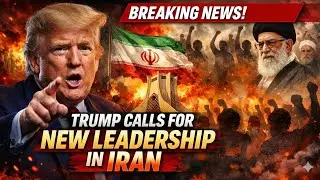 Trump Calls for REGIME CHANGE in Iran: 