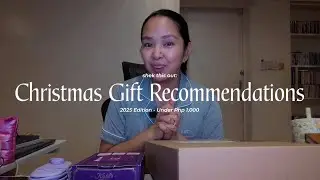 Christmas Gift Ideas Under ₱1,000 (2025) | Budget-Friendly & Thoughtful Gifts