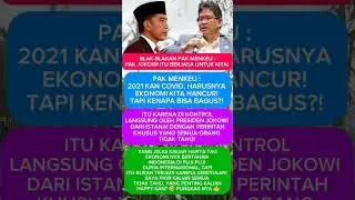 jujur bgt pak menkeu! #beritaterkini #shortviral #jokowi #purbayayudhisadewa
