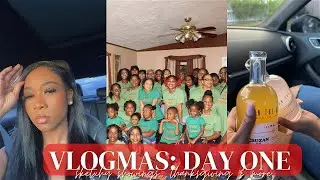 VLOGMAS| SKETCHY REALTOR SHOWINGS, THANKSGIVING & MORE