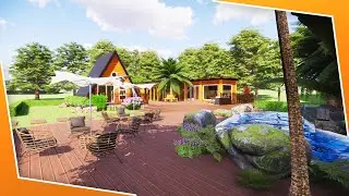 PROPOSED FARM HOUSE WITH POOL| 33M X 23M