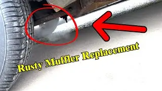 How To Replace Rusty Muffler On Chevy Trailblazer