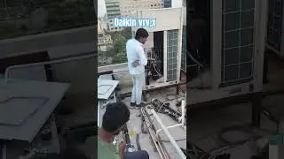 #Daikin vrv x piping work#vrvisualmagics #actechnician #funny #lifeisbutadream
