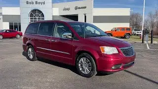 Pre-Owned 2013 Chrysler Town & Country Touring-L at Bob-Boyd CJD | Lancaster, OH