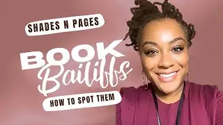 ⭐️ Book Bailiffs⭐️  How to Spot Them #blackbooktuber #bookhumor #booktok #booktube 