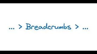 Dynamic Breadcrumbs