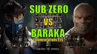 SUB ZERO VS BARAKA - DjOn6 VS DarthArma - Commentators FT5 Casuals - Mortal Kombat 11