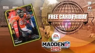 Madden NFL 25: Ultimate Team Free Card Friday #5