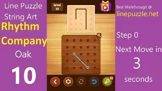 Line Puzzle String Art Walkthrough Solution Oak 10