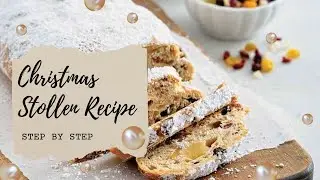 Best Christmas Stollen Recipe | Sweat Fruit Bread Cake without Yeast