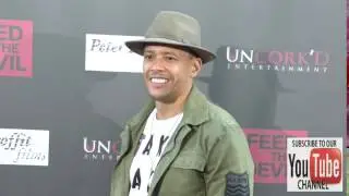Demetrius Stear at the Feed the Devil Premiere at Arena Cinema in Hollywood