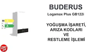 Buderus Yoğuşma İşareti, Arıza Kodları ve Resetleme İşlemi (A&ccedil;ıklamayı Okuyunuz)