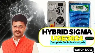 UTL Sigma 3Kva /24V | Sigma UGE3024 | UTL Hybrid Solar Inverter #UGE3024 #HYBRID #UTL
