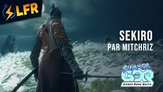Sekiro en 1:26:44 (All Bosses Glitchless) et en 6:45 (Extra 