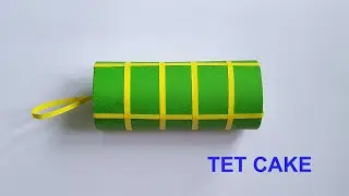 How To Make Tet Cake Paper | T&eacute;t Cake | Paper Craft