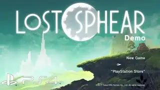 LOST SPHEAR Full Gameplay Demo PS4 All Cutscenes