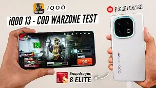 iQOO 13 COD Warzone Test, Heating & Battery Test | Shocked 🤯