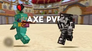 Practicing axe pvp 🪓          #minecraft #video #viral #malayalam #malayalamminecraft #minecraftpe 