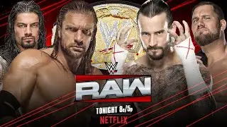 Роман Рейнс против Трипл Эйча против Си Эм Панка против Кертиса Акселя &mdash; чемпион WWE (Raw WWE 2K24)