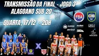 FINAL DO CAMPEONATO ALAGOANO SUB 20 2025 CRB X ASSEJUF