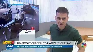 Tráfico esquece luto e ativa 
