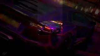 Custom design Lamborghini Aventador (LP700) wrapped in Chrome Purple with Red Tron Lines