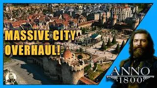 Rebuilding Ditchwater! Massive City Overhaul & First Tourists Arrive | Anno 1800