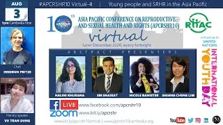 Young people and sexual & reproductive health & rights in Asia Pacific | #APCRSHR10 #SRHR #youthSRHR