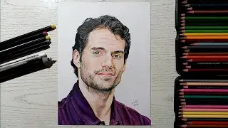 Drawing SUPERMAN: Henry Cavill