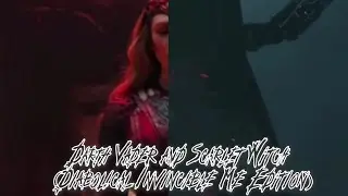 Darth Vader and Scarlet Witch (Diabolical Invincible Me Edition)