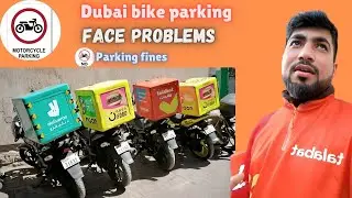 How to avoid motorcycle parking fines in Dubai | Dubai motorbike parking