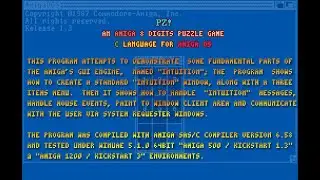 Pz! I an Amiga puzzle game retro-coded in C language (source included) - Part 1