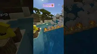 Деревянный мост в Minecraft