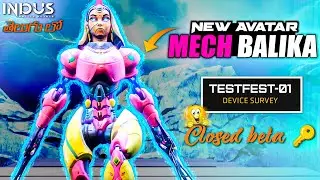 New Avatar in INDUS Game || Testfest apply for beta 🔑 ||