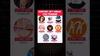 Roblox creators left roblox video star program #robloxshorts #shorts #roblox #kreekcraft