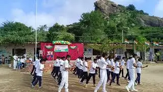 Dumbell Dance performance@jnvramanagara 79th Independence Day 