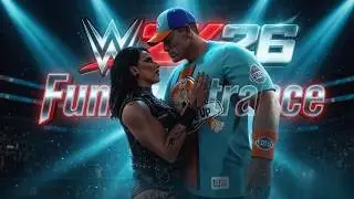 John Cena Kisses Rhea Ripley 😂 | WWE 2K25 Funny Entrance Moment