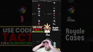 HUGE BATTLE ON ROYALECASES! #shorts #royalecases #hypedrop #packdraw #tact #rolex #ps5