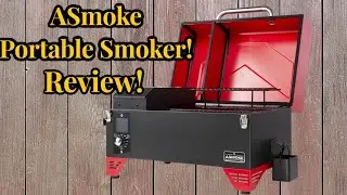 Asmoke Portable Smoker Review -  Pellet Smoker