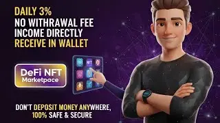 DEFI NFT BUSINESS PLAN IN ENGLISH. EARN DAILY 3%. 100% SAFE &SECURE. FULLY DECENTRALISED.
