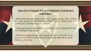 How Do I Prepare For A Firefighter Oral Board Interview? - Inside the Firehouse