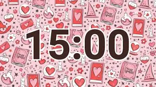 15-Minute Witchy Valentine Timer | Cozy Love Spells & Calm Focus