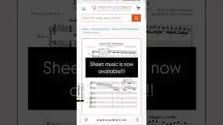 Sheet music is available at @sheetmusicdirect ​and @halleonardedu! #sheetmusic #sheetmusicplus
