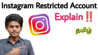 instagram restricted account / how to restrict instagram account / how to unrestrict / tamil