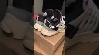 Off white Nike air presto sheeeesh❤️